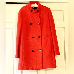 Ann Taylor Double-Breasted wool Coat
